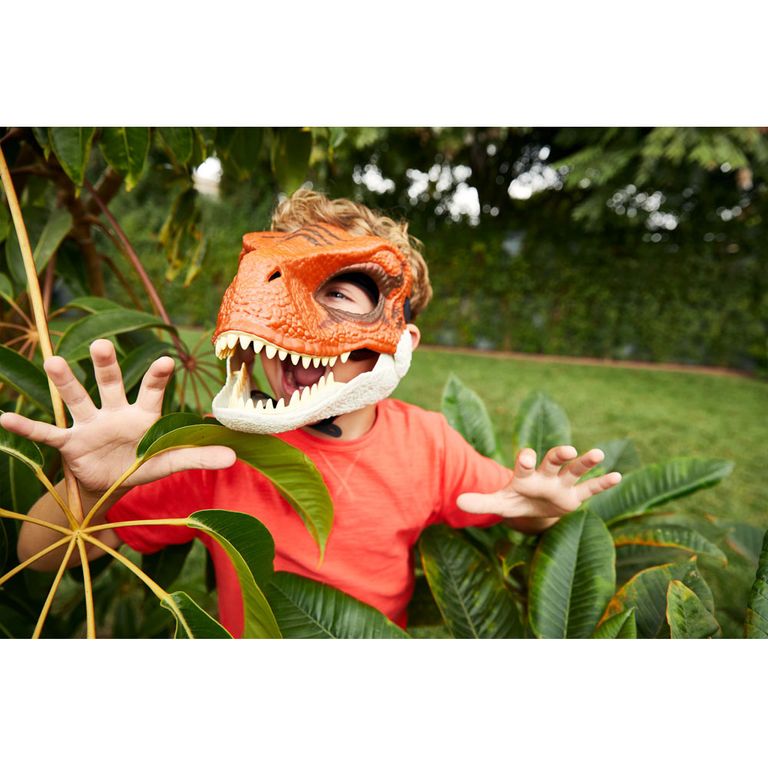 Mascara de dinossauro mattel Clearance