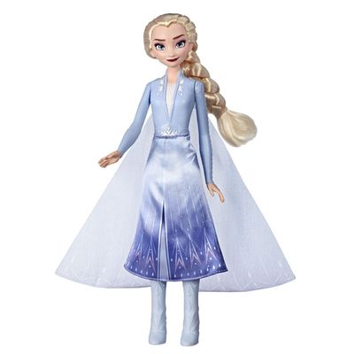 Boneca-Articulada---Disney---Frozen-2---Vestidos-Iluminados---Elsa---Hasbro