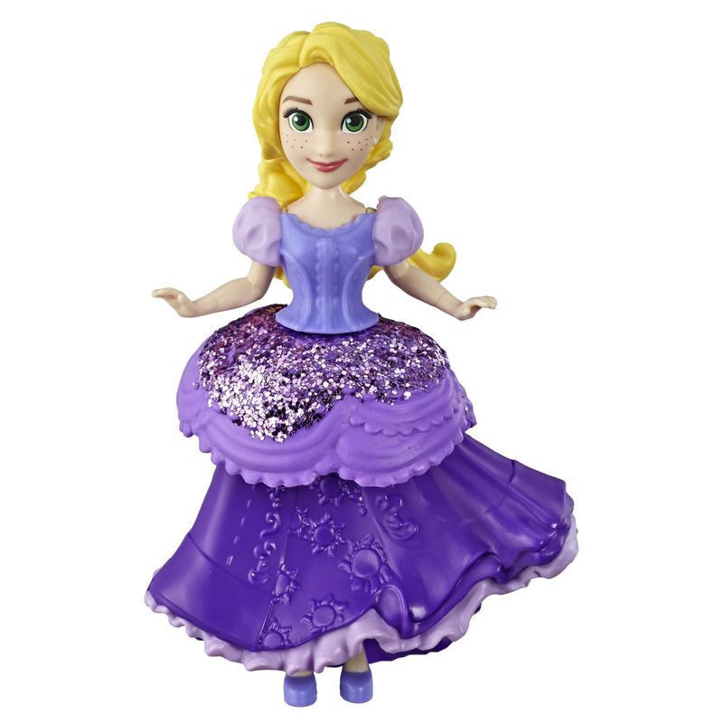 Mini Boneca 10 Cm Disney Princesas Royal Clips