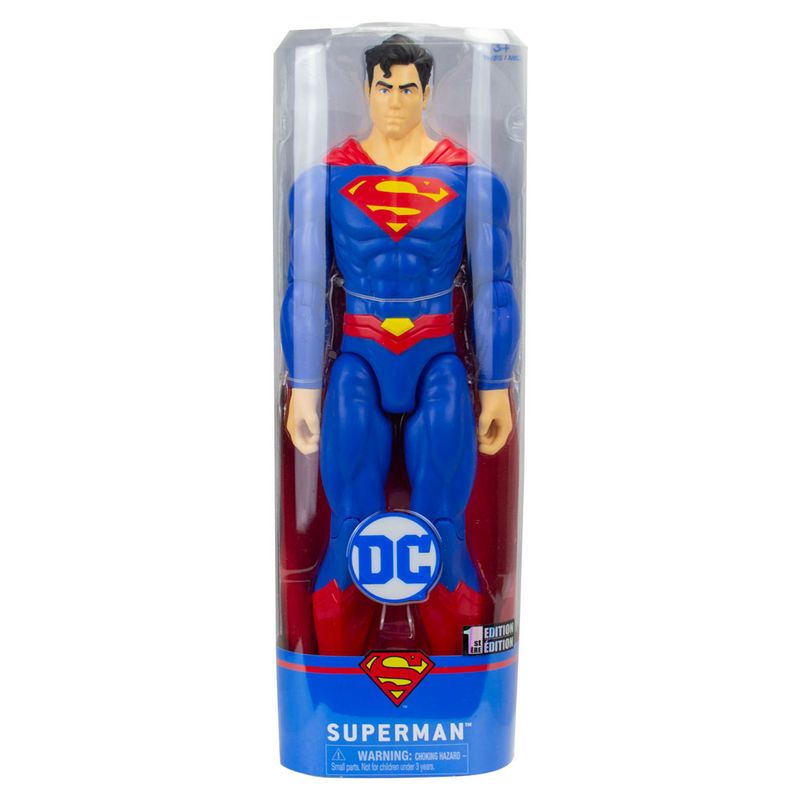 Figura Articulada 29 Cm Dc Comics Liga Da Justica Superman Sunny Ri Happy Brinquedos