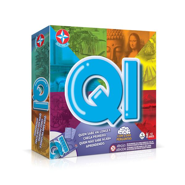Jogo Q.I Estrela Tabuleiro Estrela