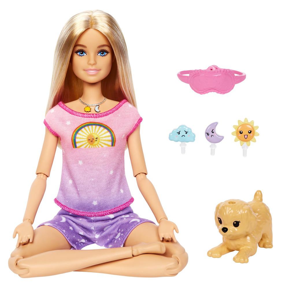 Boneca e Acessorios Barbie Medita Comigo Dia e Noite Mattel 0