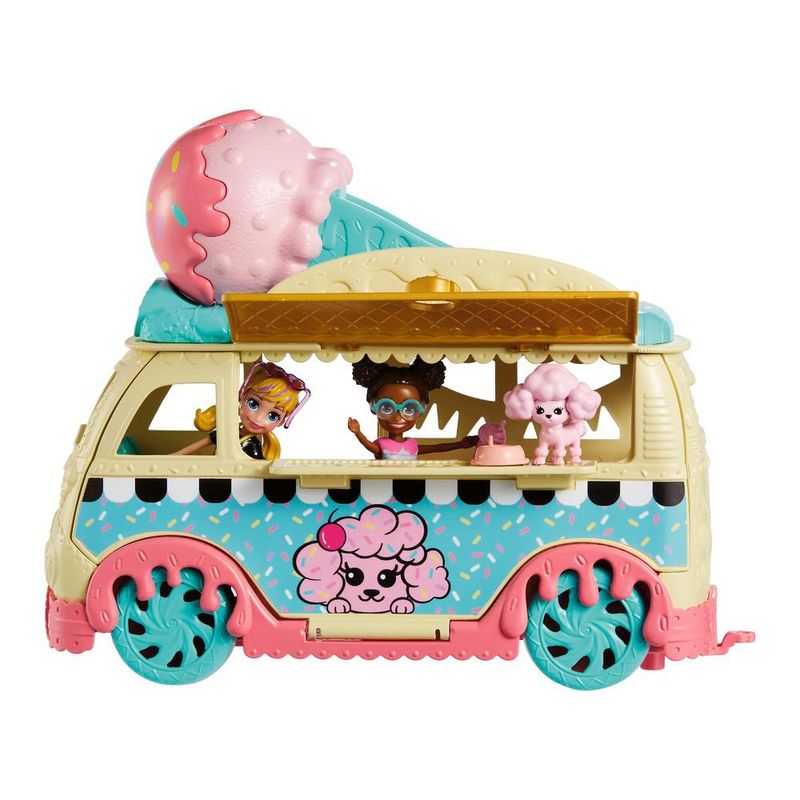 Playset - Polly Pocket - Polly e Shani - Caminhão de Sorvete - Mattel -  PBKIDS Mobile