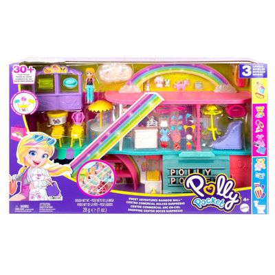 Playset - Polly Pocket - Polly - Shopping Center Doces Surpresas - Mattel -  PBKIDS Mobile