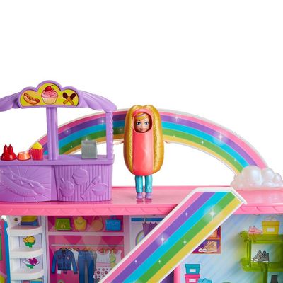 Playset - Polly Pocket - Polly - Shopping Center Doces Surpresas