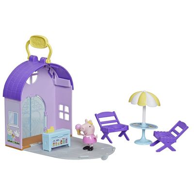 Playset E Mini Figuras Casa Com Jardim Da Peppa Pig - Dtc