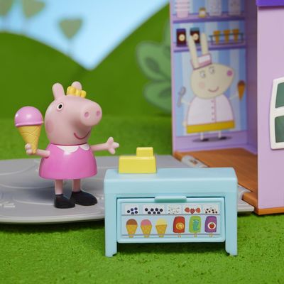 Playset E Mini Figuras Casa Com Jardim Da Peppa Pig - Dtc