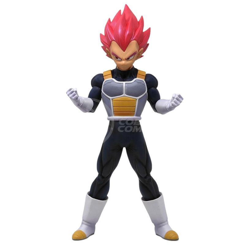 Boneco Dragon Ball Z Goku Super Sayajin God Vegeta Ssj God - J.A