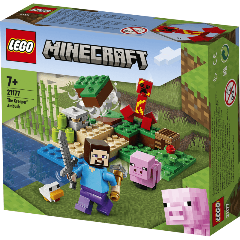 LEGO - Minecraft - A Emboscada do Creeper - 21177 - Ri Happy