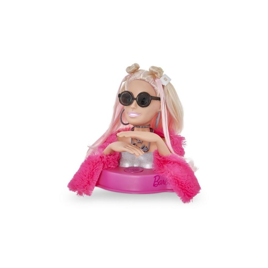Barbie Busto Extra Styling Head C/ 12 Frases E Acessórios