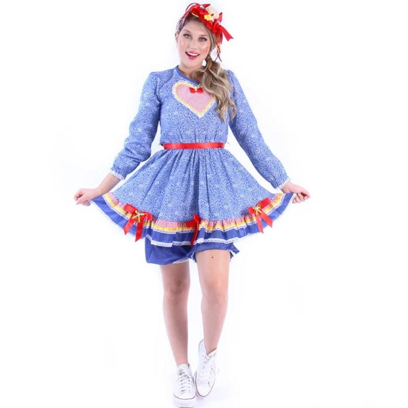 Fantasia Vestido Cinderela Infantil Tamanho De 2 À 8 Anos - Ri Happy