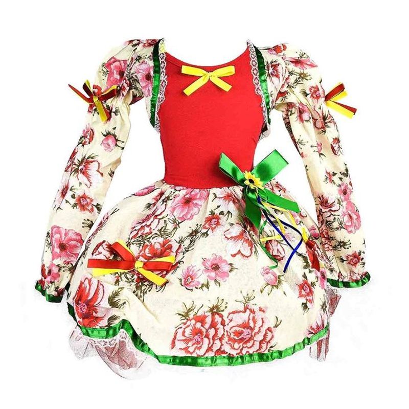 Fantasia Vestido Cinderela Infantil Tamanho De 2 À 8 Anos - Ri Happy