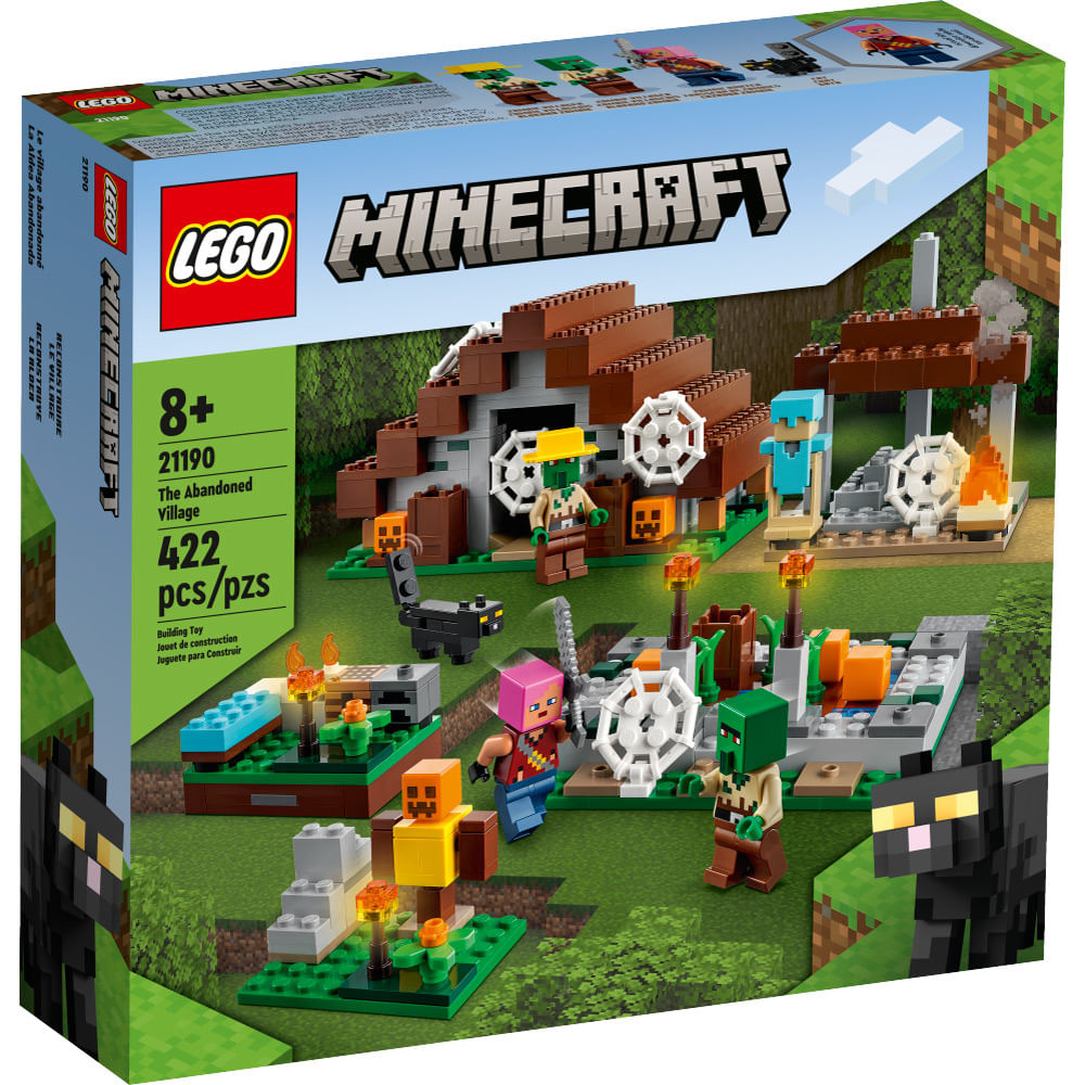 LEGO Minecraft A Aldeia Abandonada 21190 0