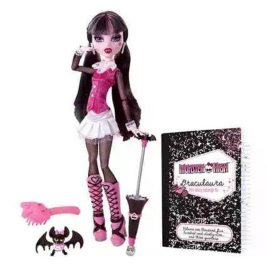 Boneca Monster High com Acessórios - Draculaura e Count Fabulous - Mattel -  superlegalbrinquedos