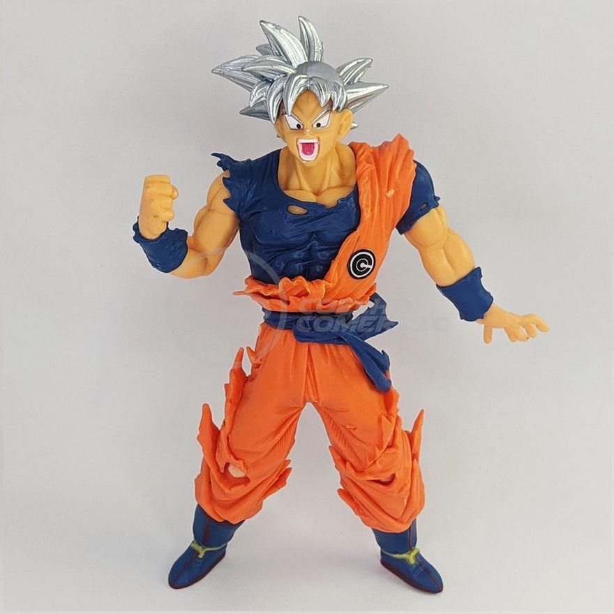 Boneco Action Figure Goku Instinto Superior Dragonball Z 20C - Ri Happy