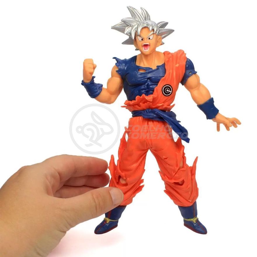 Boneco Action Figure Goku Instinto Superior Dragonball Z 20C - Ri Happy