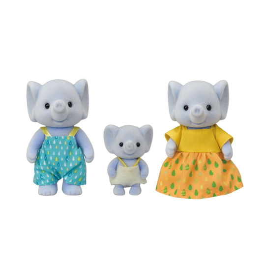 Família dos Elefantes Sylvanian Families Epoch Magia