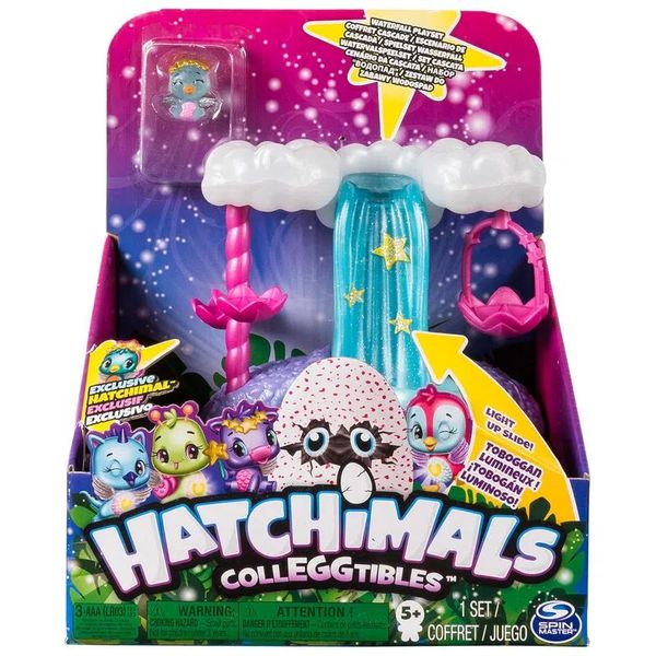 Hatchimals Colleggtibles Playset e Mini Figura Surpresa Cascata Iluminada Playset e Mini Figura Surpresa - Cascata Iluminada - Hatchimals Colleggtibles- Sunny
