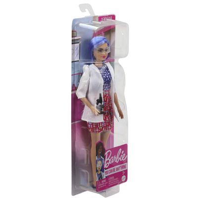 Boneca barbie profissoes quero ser cientista mattel dvf50