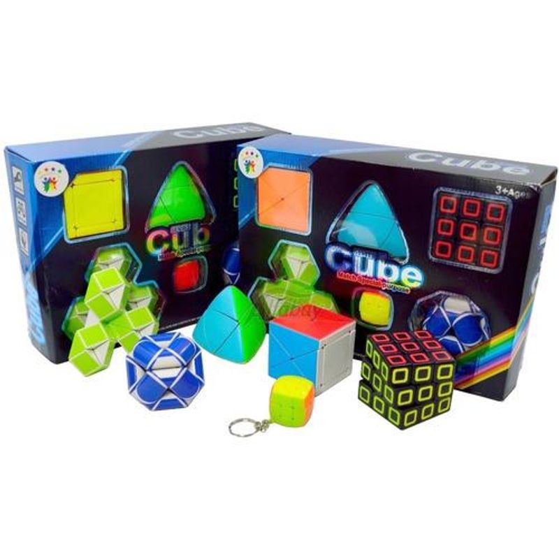 Kit Cubo Mágico Profissional Brinquedo Puzzle