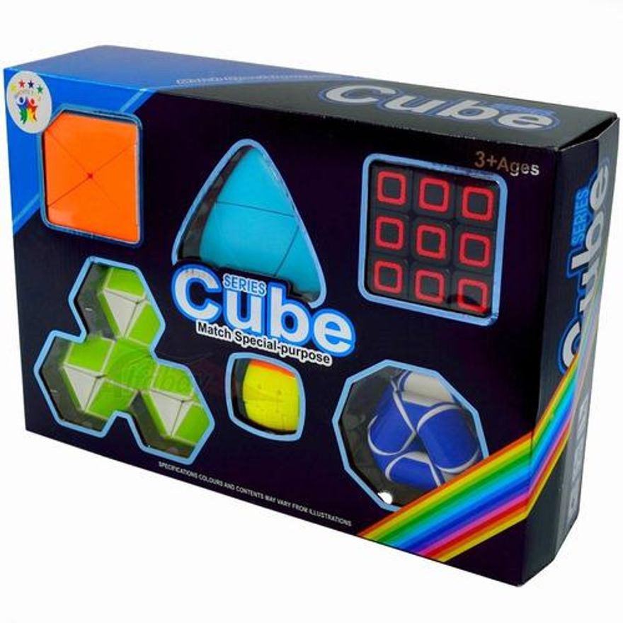 Kit Cubo Mágico (4 Modelos) - Series Cube Match Special-Purpose