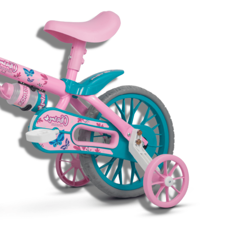 Triciclo aro 12 Infantil Menina Nathor Charm