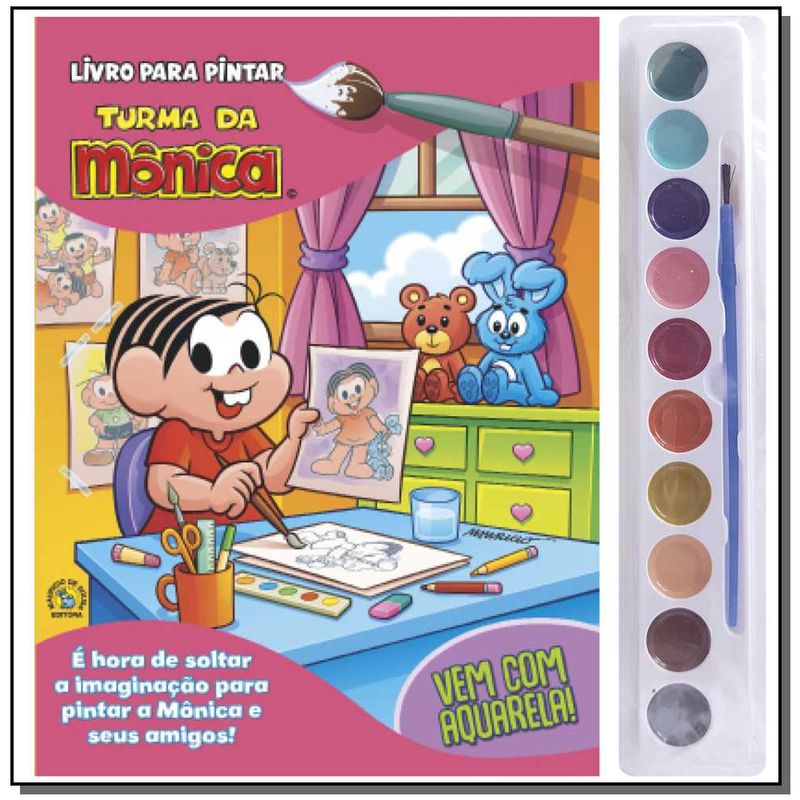 Turma Da Mônica - Livro Para Pintar - Mônica - Ri Happy