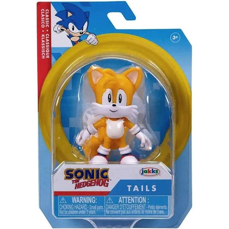 Sonic - Boneco Articulado 6cm - Sonic - Candide - Ri Happy