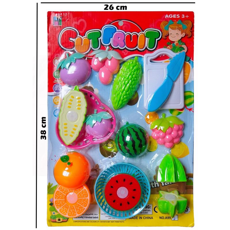 Kit Frutas de Brinquedo Comidinha Infantil Faca Tábua 27 Pçs - Bambinno -  Brinquedos Educativos e Materiais Pedagógicos