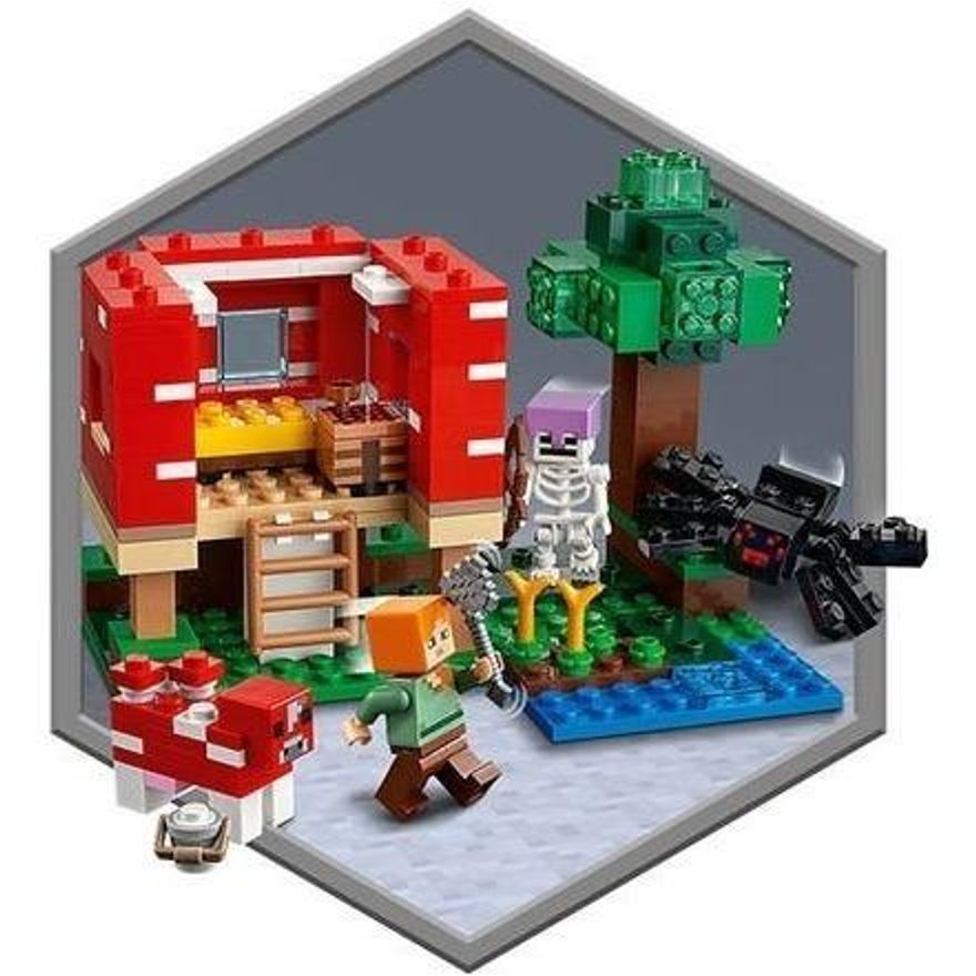 LEGO Minecraft - Conjunto Casa na Árvore - 21125 - Ri Happy