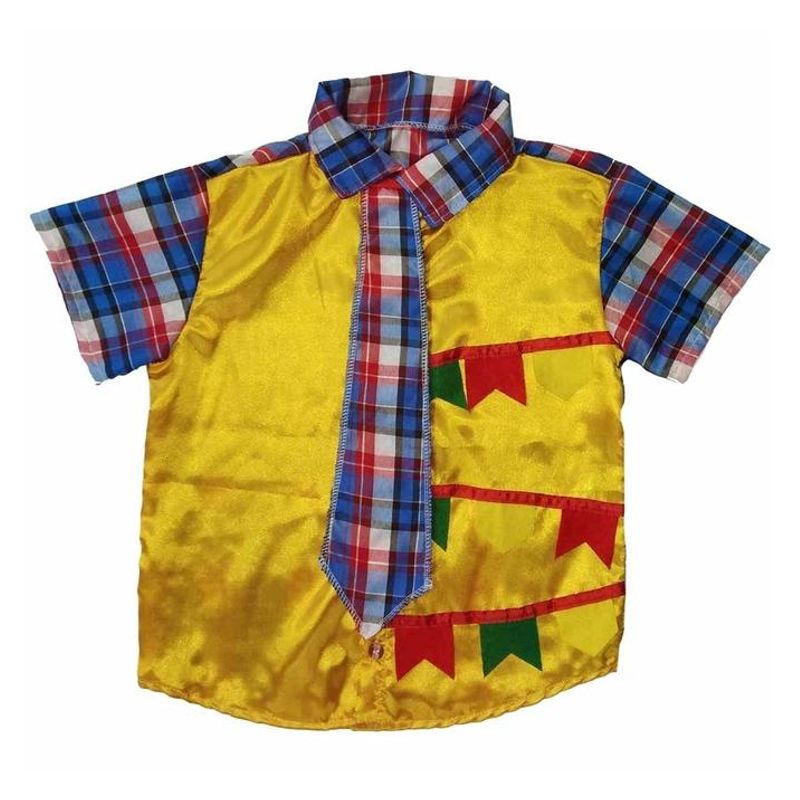 CAMISA FESTA JUNINA XADREZ INFANTIL - CAMISA INFANTIL XADREZ