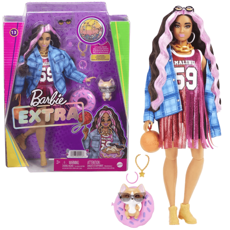 Barbie Extra Roupinhas Extra Blusa Rosa - Mattel