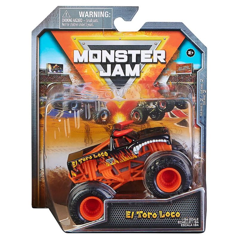 Compre Monster Jam 1:64 - 2 Carrinhos - Max-D e El Toro Loco aqui na Sunny  Brinquedos.