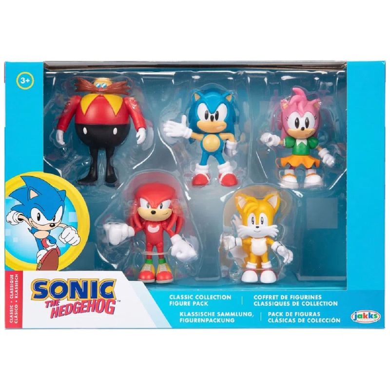 Sonic Conjunto de 5 Bonecos Colecionáveis - Ri Happy