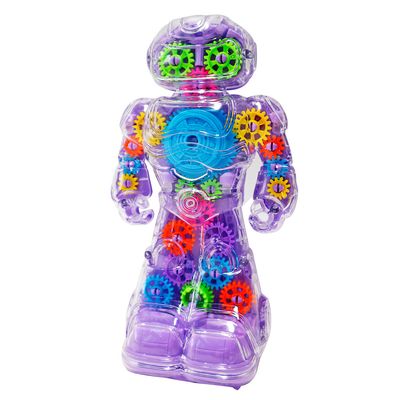 Robô Transformador Pequeno Roxo Havan Toys - HBR0366