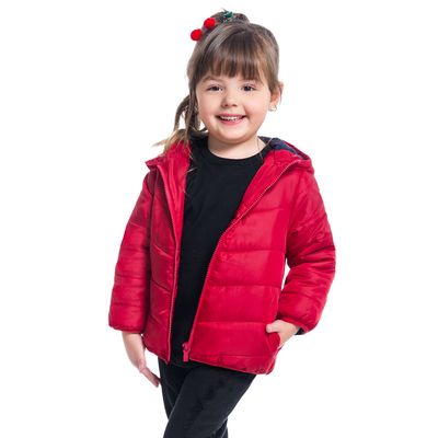 jaqueta microfibra infantil feminina