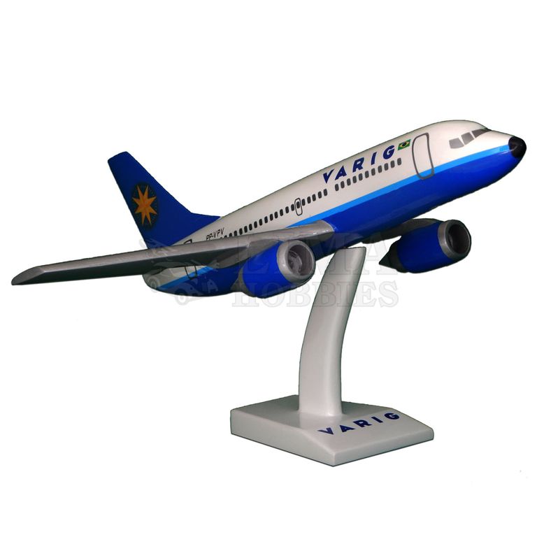 Miniatura Avião de Madeira Boeing 737 Varig - Lista Kids Todo Cartoes