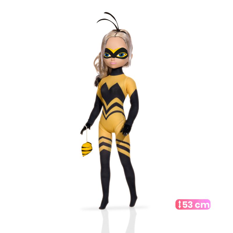 Boneca Queen Bee - 53cm - Miraculous - Ladybug - Novabrink - PBKIDS Mobile