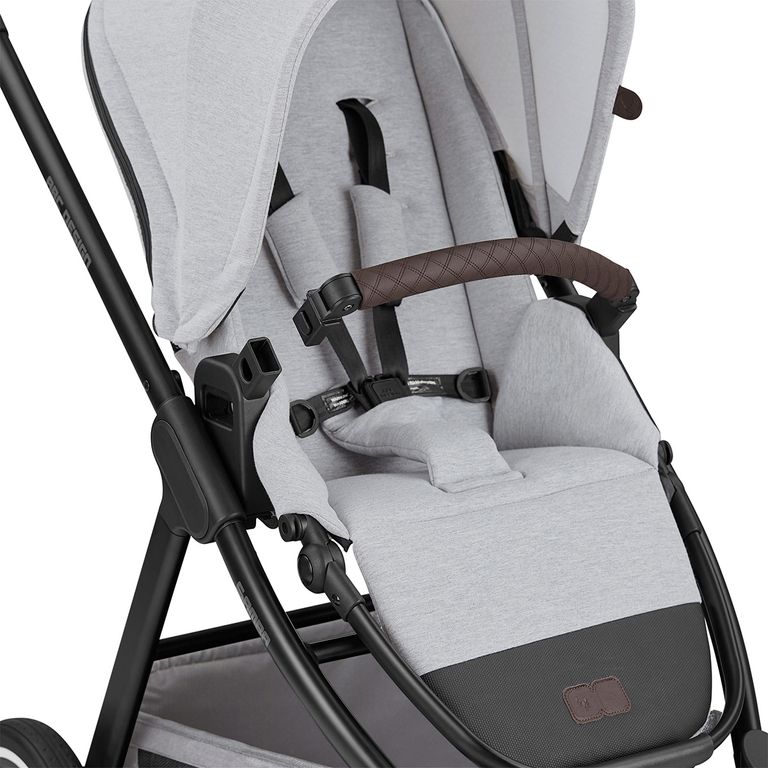 Carrinho Bebê Compacto Reversível Reclinável Até 15kg 3 em 1 Travel System  Samba Mineral ABC Design - Baby&Kids