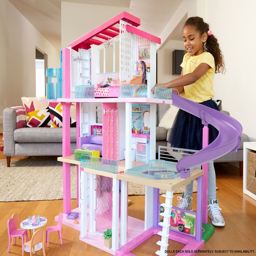 Casa de Bonecas Dos Sonhos Barbie - Interativa com Luz e Som - Mattel -  superlegalbrinquedos