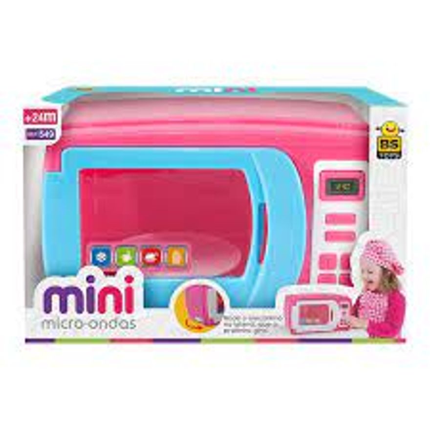 Mini Microondas Infantil - Bs Toys - Ri Happy