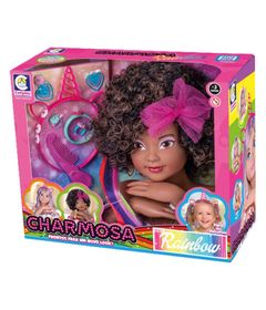 Boneca para Pentear - Mini Styling Head - Special Hair - Barbie - Rosa -  Pupee - Ri Happy