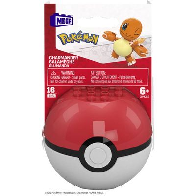 Brinquedo Para Montar Pokemon Pokebola Eevee Mattel