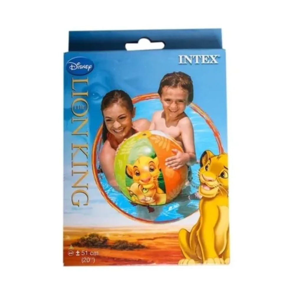 bola inflavel disney rei leao