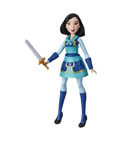 Boneca-Articulada---Princesas-Disney---Mulan---A-Guerreira---Hasbro