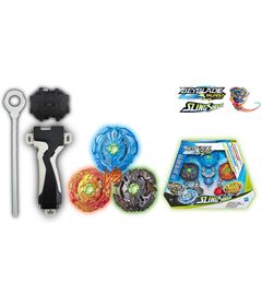 Beyblade Burst Alter Chronos C/ Super Lançador + Grip Ganhe Boneco