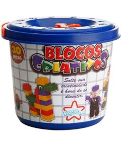 Blocos de Montar Jogo de Encaixe 40 Peças Cometa – DreamToys