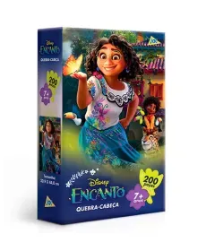 Jogo Quebra Cabeca Puzzle 200 Pecas Mapa do Brasil +7 Anos - Grow