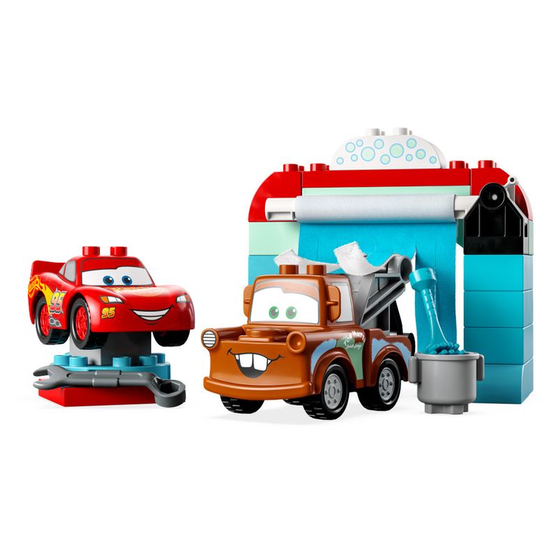 LEGO Duplo - Disney - Carros - Diversão no Lava-Jato com Relâmpago