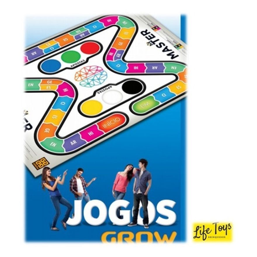 Jogo De Perguntas e Respostas Master Original - Grow 03572 - Jogos